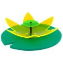 Light Catcher 3D Seerose Ø gelb - grün