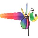 Windspiel Libelle bunt mit Stab Dragonfly H&ouml;he 65...