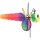 Windspiel Libelle bunt mit Stab Dragonfly Höhe 65 cm, Breite 32 cm