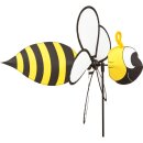 Windspiel Biene schwarz/gelb mit Stab Bee H&ouml;he 65...
