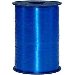 Geschenkband blau 5mm x 500m Polyband Ballonband Ringelband