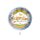 Folienballon - Ø 45 cm - Konfirmation alles Gute Regenbogen rund ungefüllt