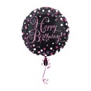 Folienballon - &Oslash; 45cm - Pink Celebration Happy...
