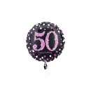 Folienballon - &Oslash; 45cm - Pink Celebration 50...
