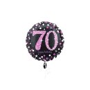 Folienballon - &Oslash; 45cm - Pink Celebration 70...
